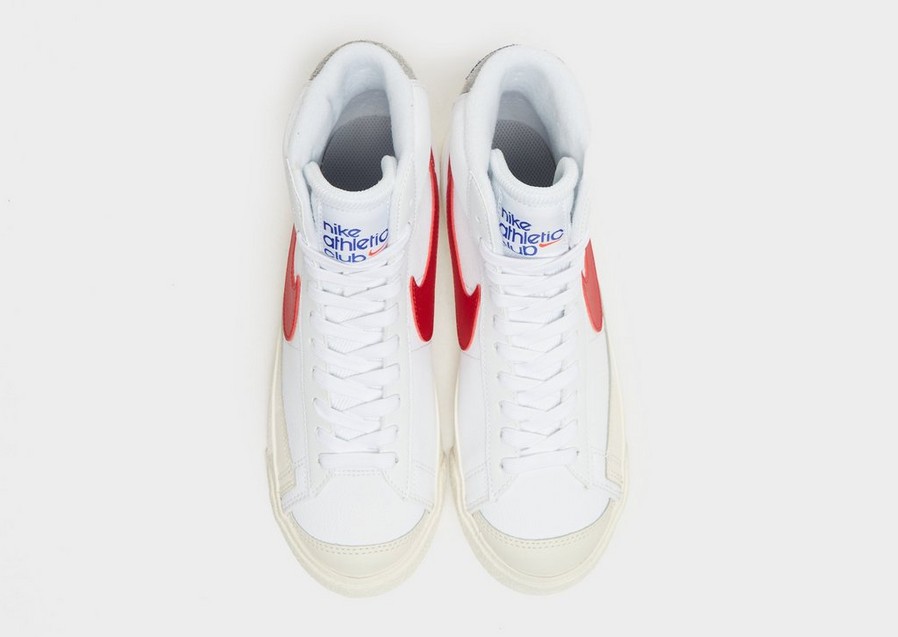 Buty sneakersy dla dzieci NIKE BLAZER MID '77  DH9700-100 Biały