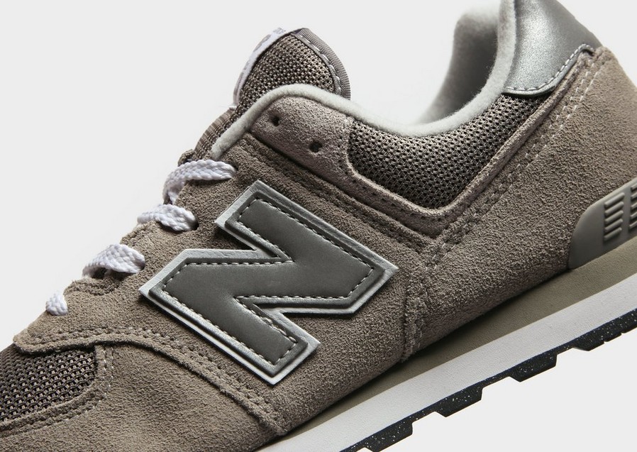 Buty sneakersy dla dzieci NEW BALANCE 574 JUNIOR  GC574EVG Szary