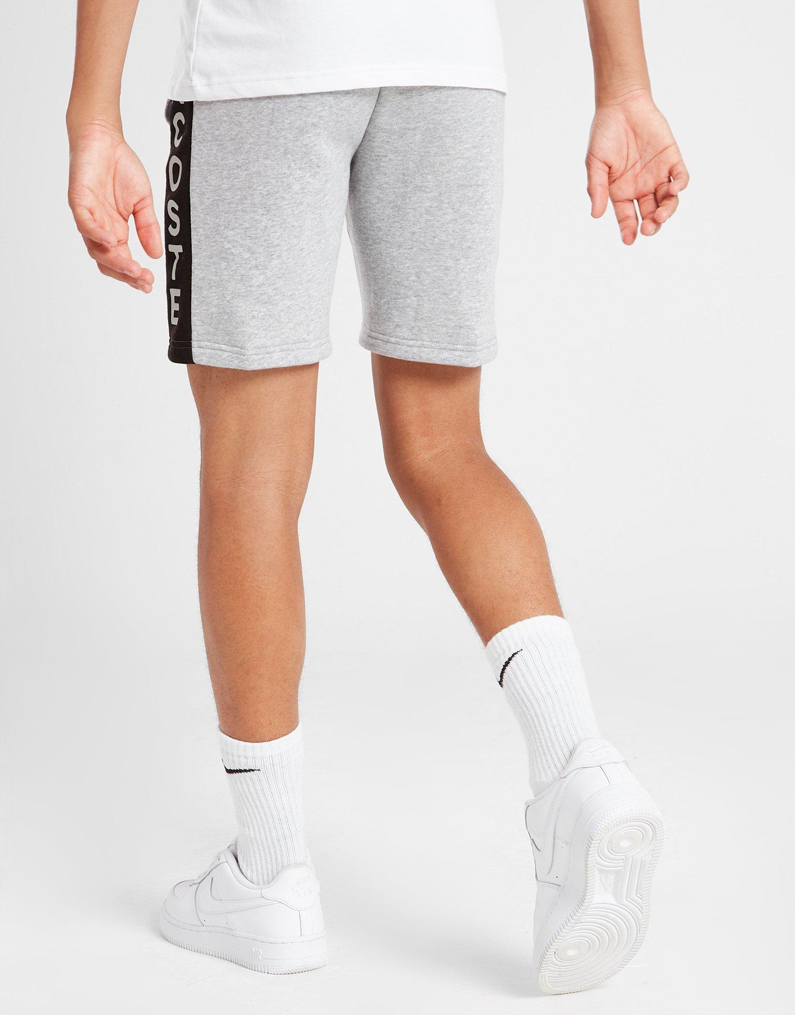 Gyerek rövidnadrág LACOSTE RÖVIDNADRÁGCUT & SEW SHORT LGM GJ2625JZ9 Szürke