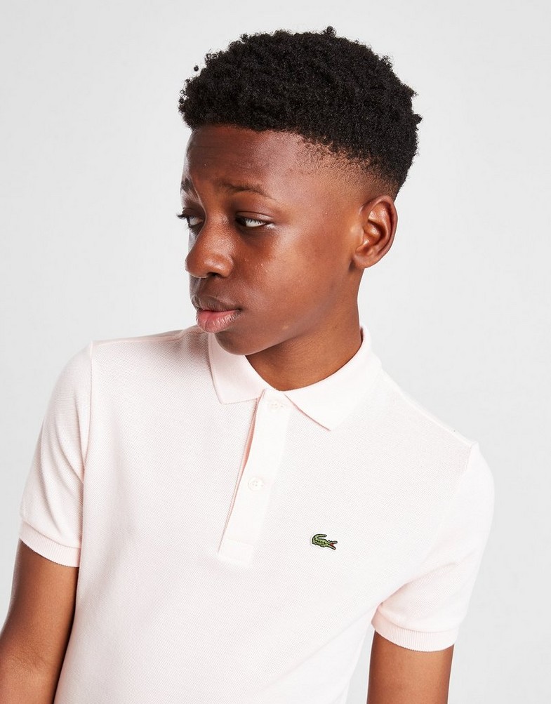 LACOSTE KRÓTKI RĘKAW CORE POLO SHIRT PJ2909CPM Różowy