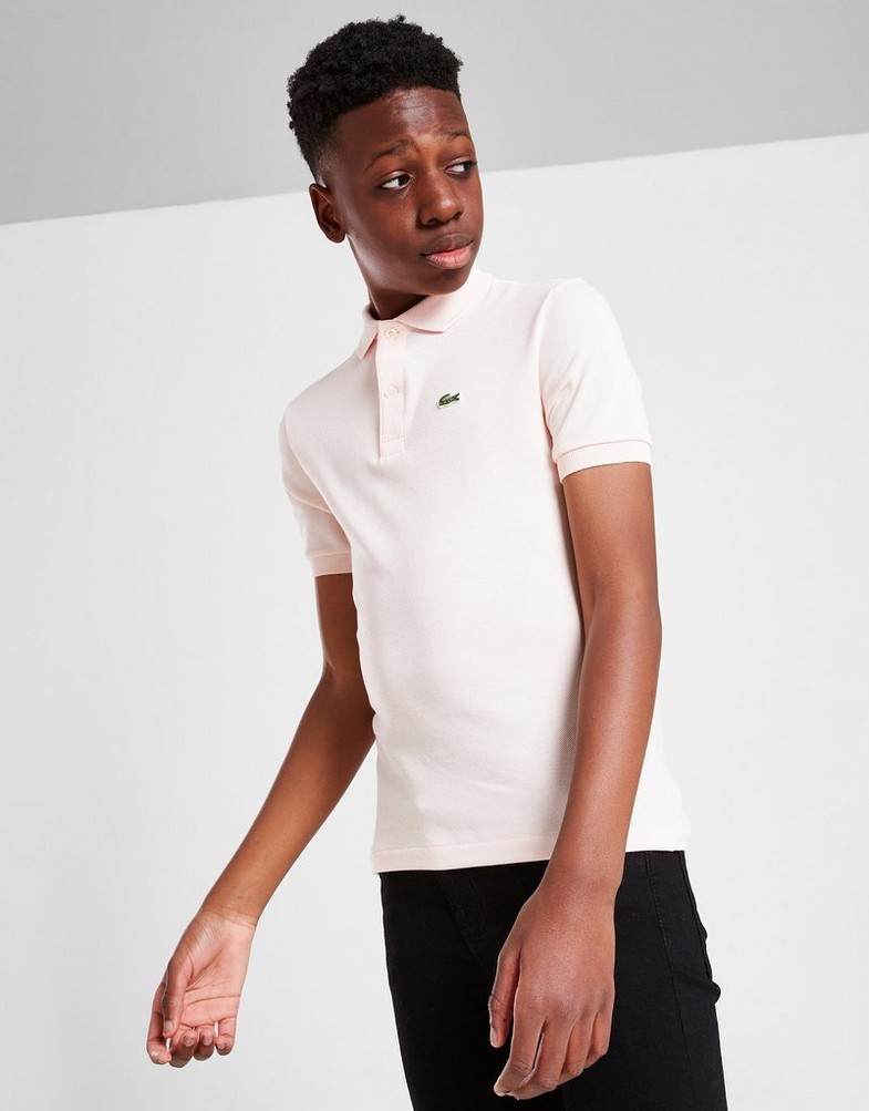 LACOSTE KRÓTKI RĘKAW CORE POLO SHIRT PJ2909CPM Różowy