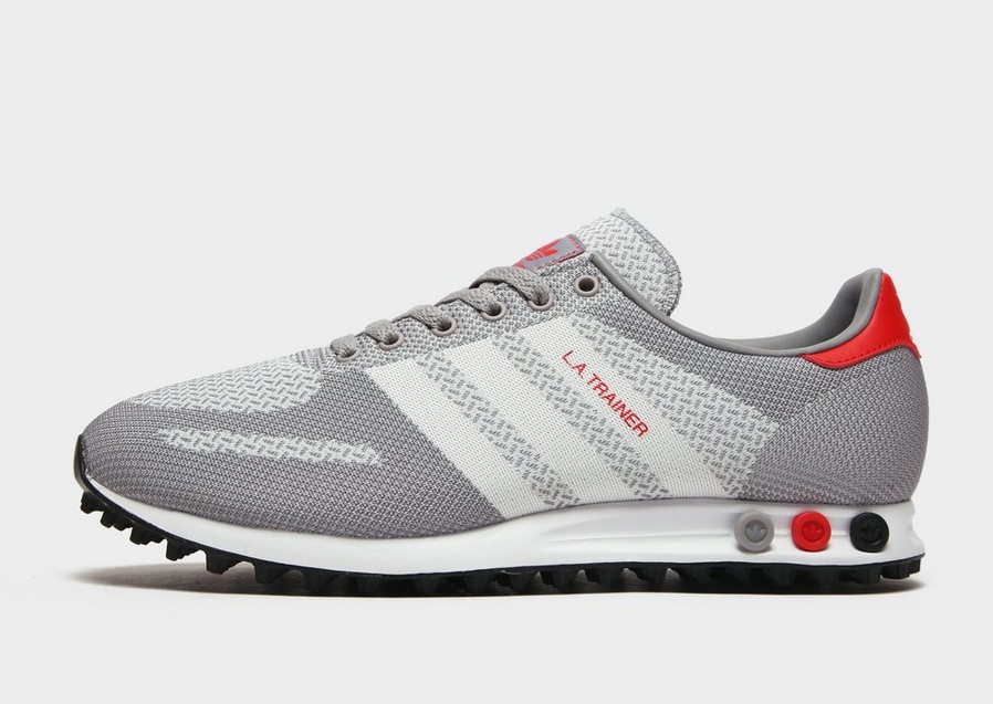Buty sneakersy męskie ADIDAS LA TRAINER WOVEN  GZ4651 Biały