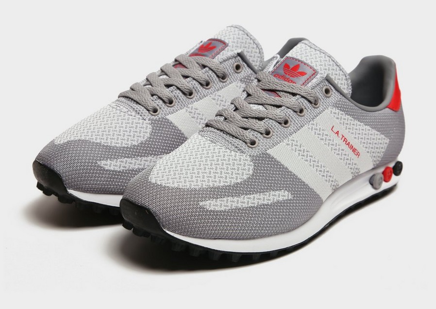 Buty sneakersy męskie ADIDAS LA TRAINER WOVEN  GZ4651 Biały