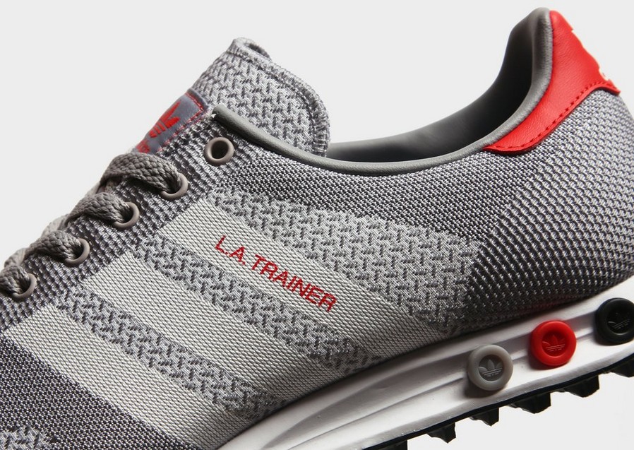Buty sneakersy męskie ADIDAS LA TRAINER WOVEN  GZ4651 Biały