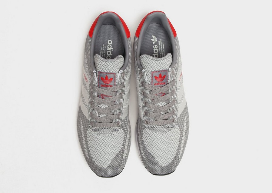 Buty sneakersy męskie ADIDAS LA TRAINER WOVEN  GZ4651 Biały