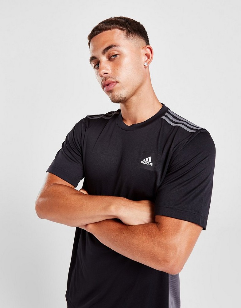 Koszulka, t-shirt męski ADIDAS KRÓTKI RĘKAW MATCH T-SHIRT HK4505 Czarny