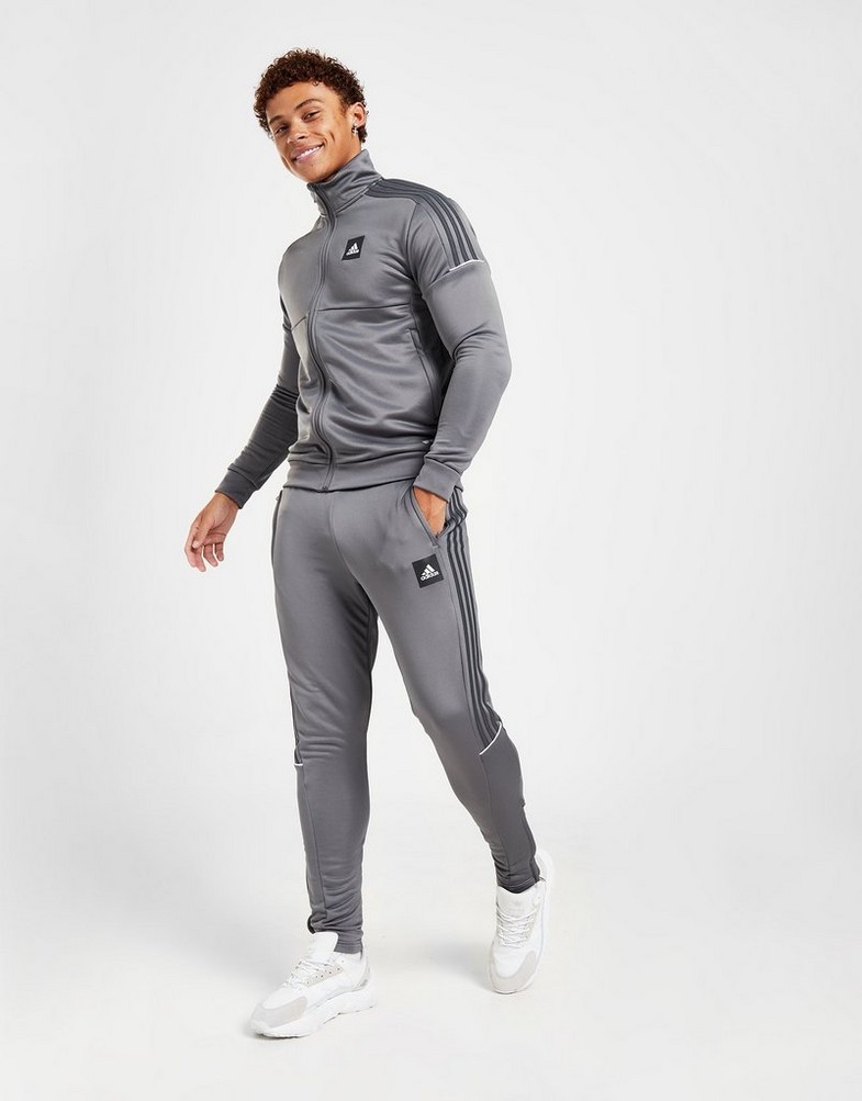 Trening pentru bărbați ADIDAS TRENING MATCH TRACKSUIT  HK4500 Gri