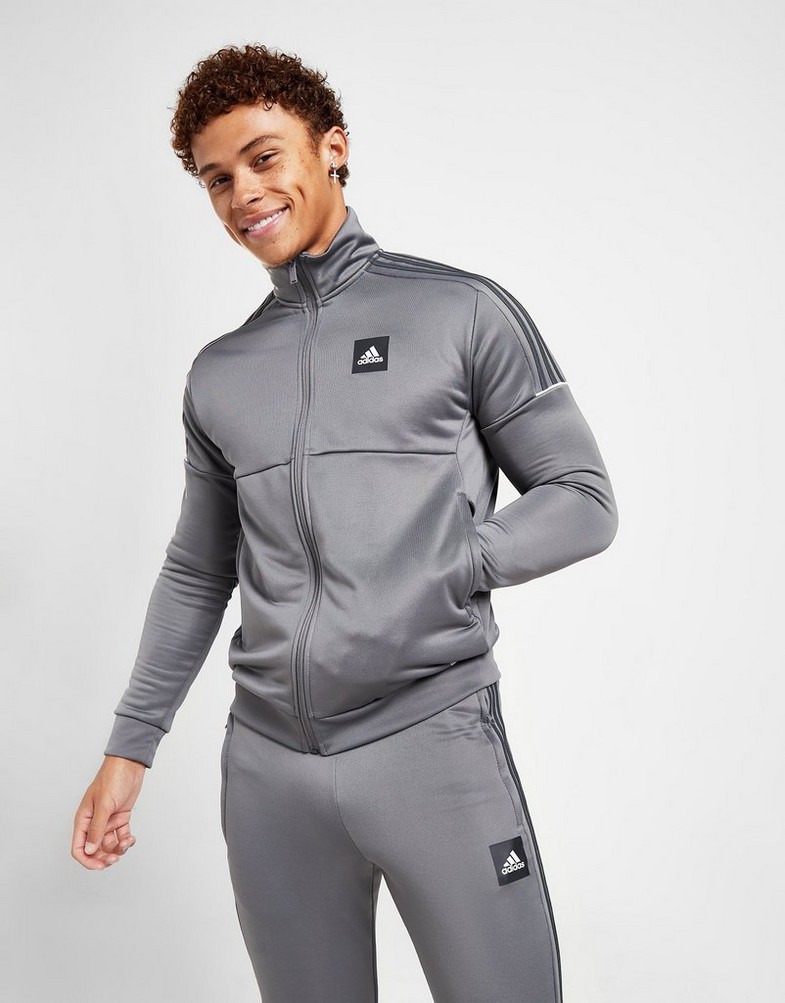 Trening pentru bărbați ADIDAS TRENING MATCH TRACKSUIT  HK4500 Gri