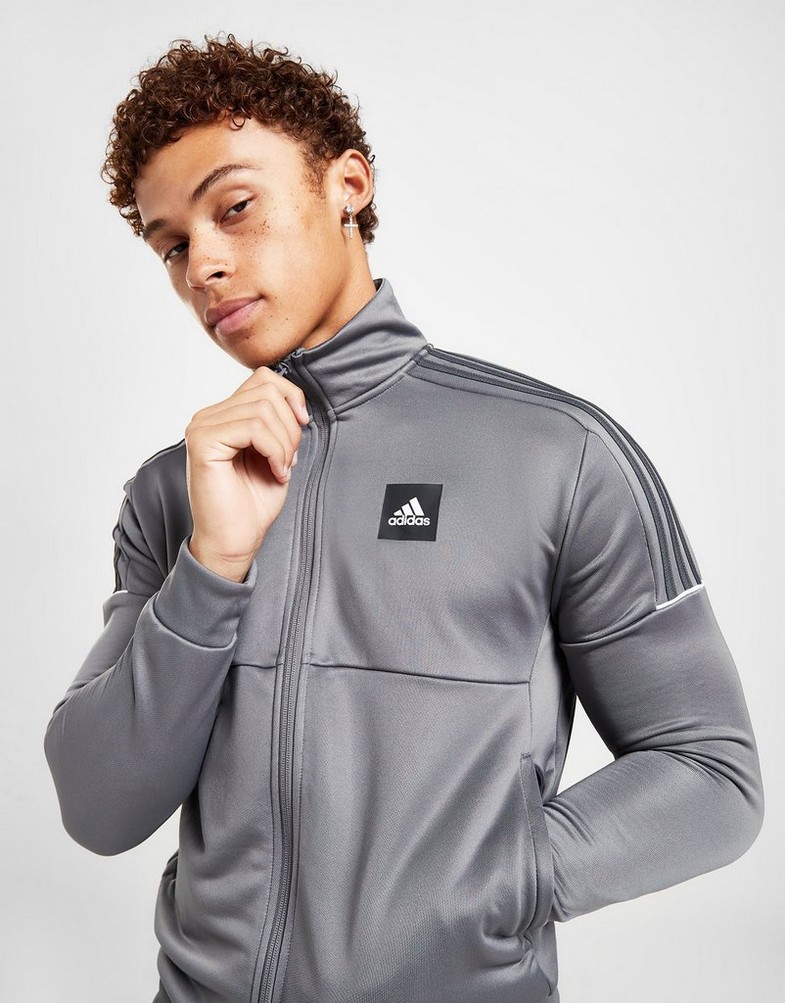 Trening pentru bărbați ADIDAS TRENING MATCH TRACKSUIT  HK4500 Gri