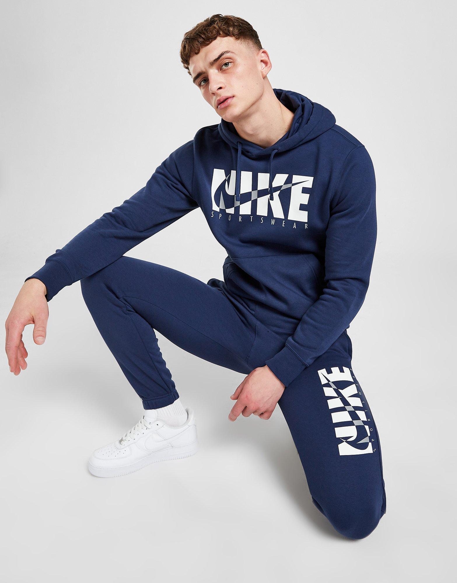 Pantaloni pentru bărbați NIKE PANTALONI  CLUB JOGGERS DD5242410P Bleumarin