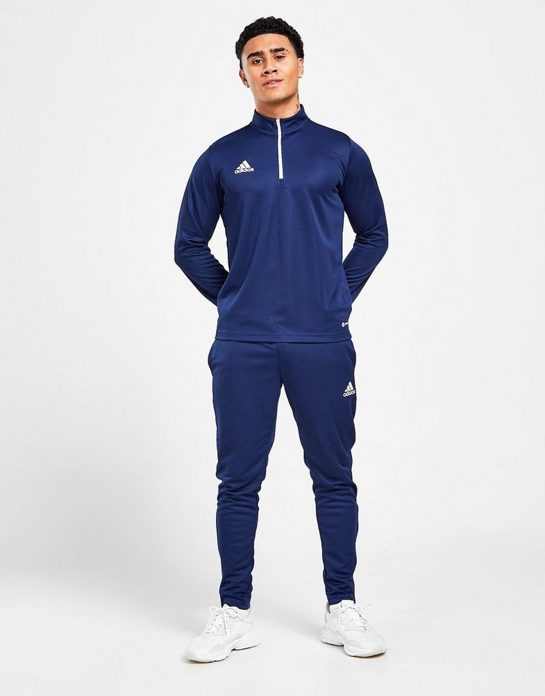 Férfi pulóverek ADIDAS PULÓVER ENTRADA 22 TRACK TOP HB5327 Sötétkék