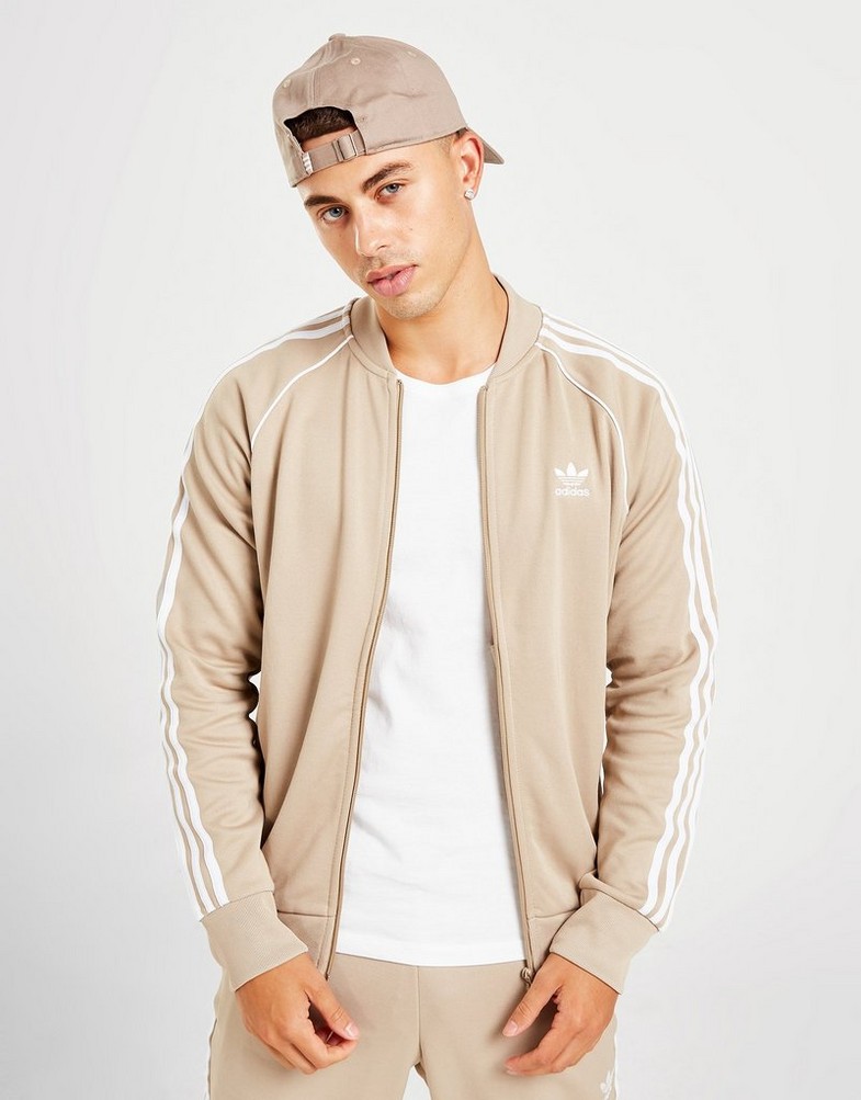 Pánska mikina ADIDAS SS TRACK TOP  HM8244 Sivá