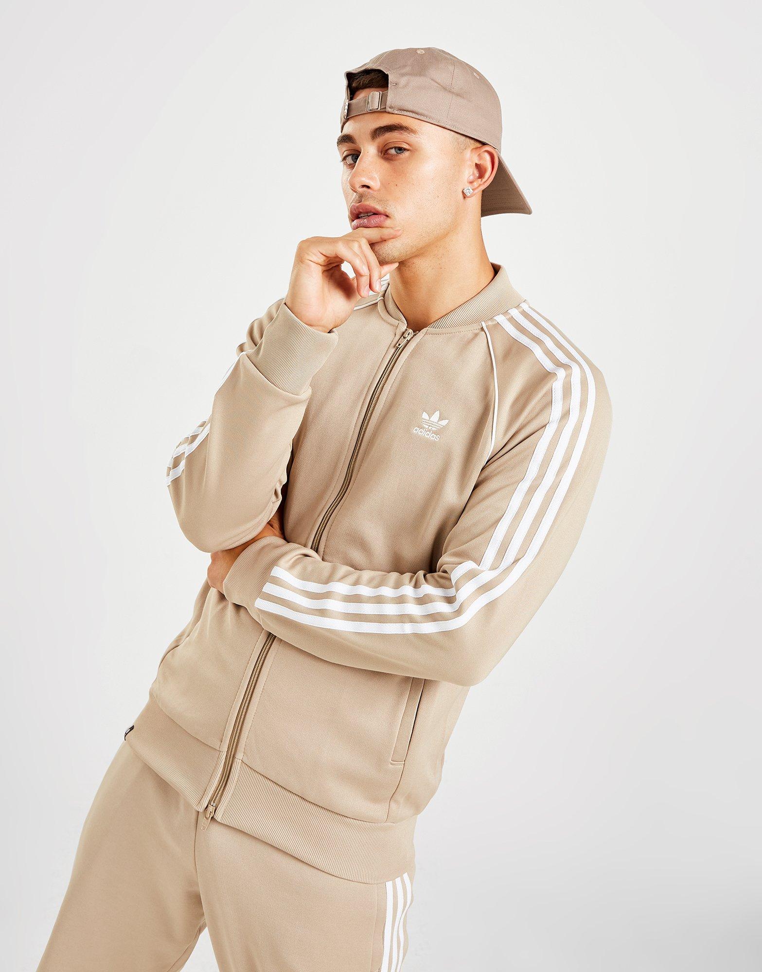 Pánska mikina ADIDAS SS TRACK TOP  HM8244 Sivá