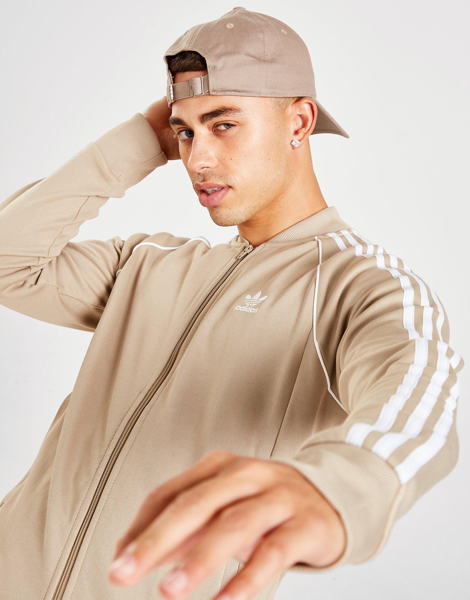 Pánska mikina ADIDAS SS TRACK TOP  HM8244 Sivá