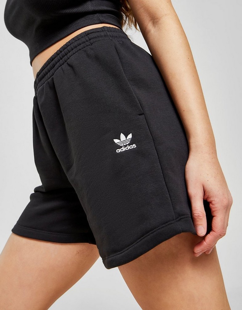 Krótkie spodenki, szorty damskie ADIDAS SZORTY ESSENTIALS SHORTS HC0630 Czarny