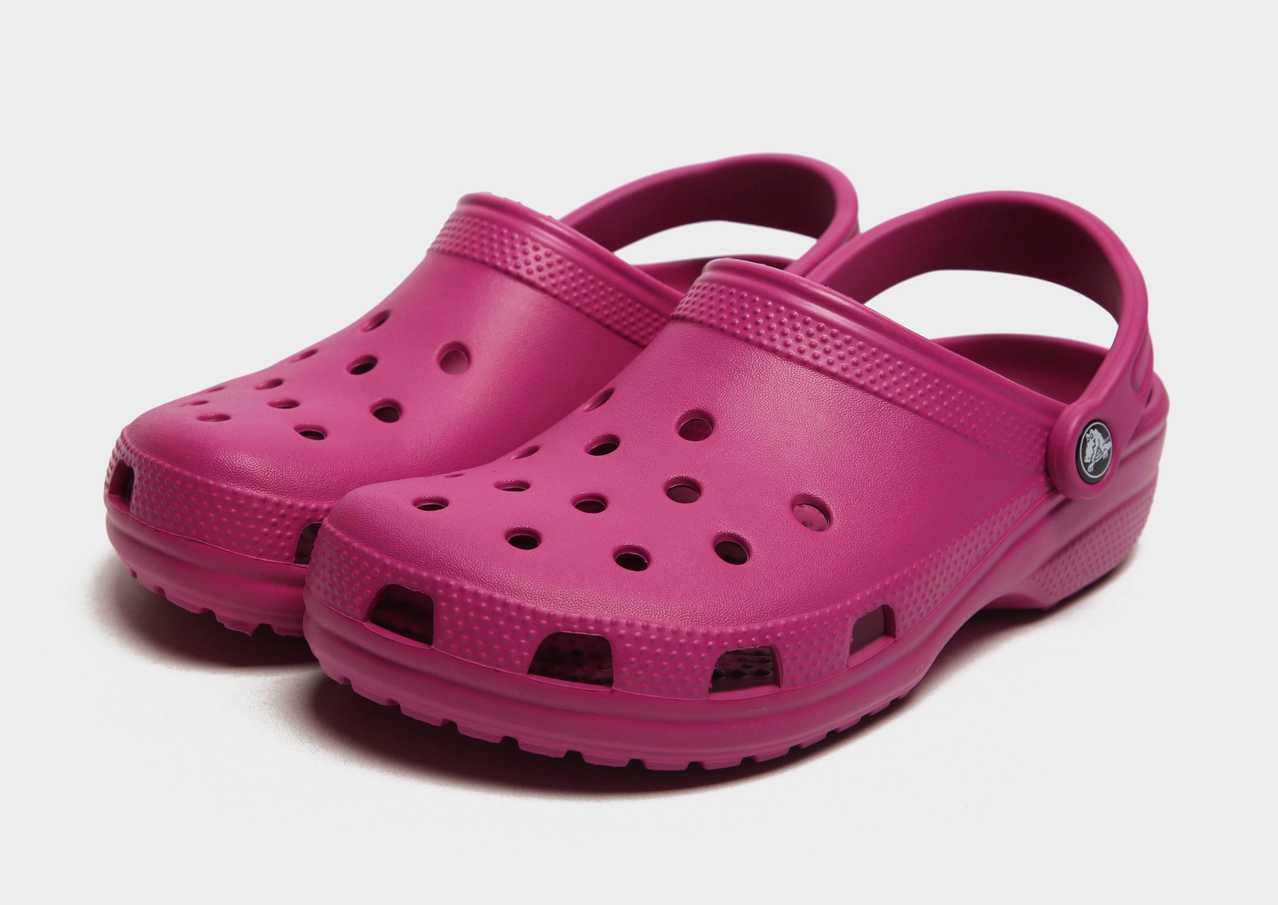 Dámske pantofle CROCS CLASSIC CLOG FUSCHIA 100016SV Růžová