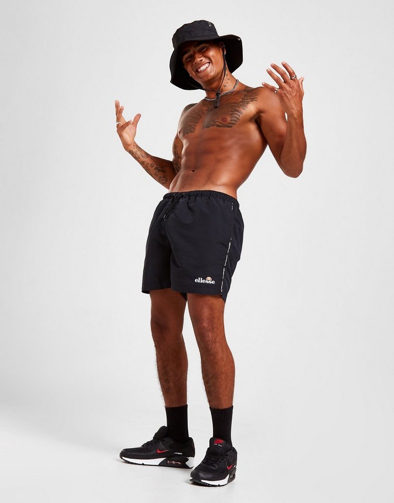 Krótkie spodenki, szorty męskie ELLESSE SZORTY WINNERO TAPE SWIM SHORTS SJD16375 Szary