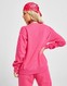 CHAMPION MIKINA SML LOGO CRW PNK/WH