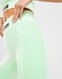 PINK SODA SPORT BRA RIB PNL TIGHT GRN