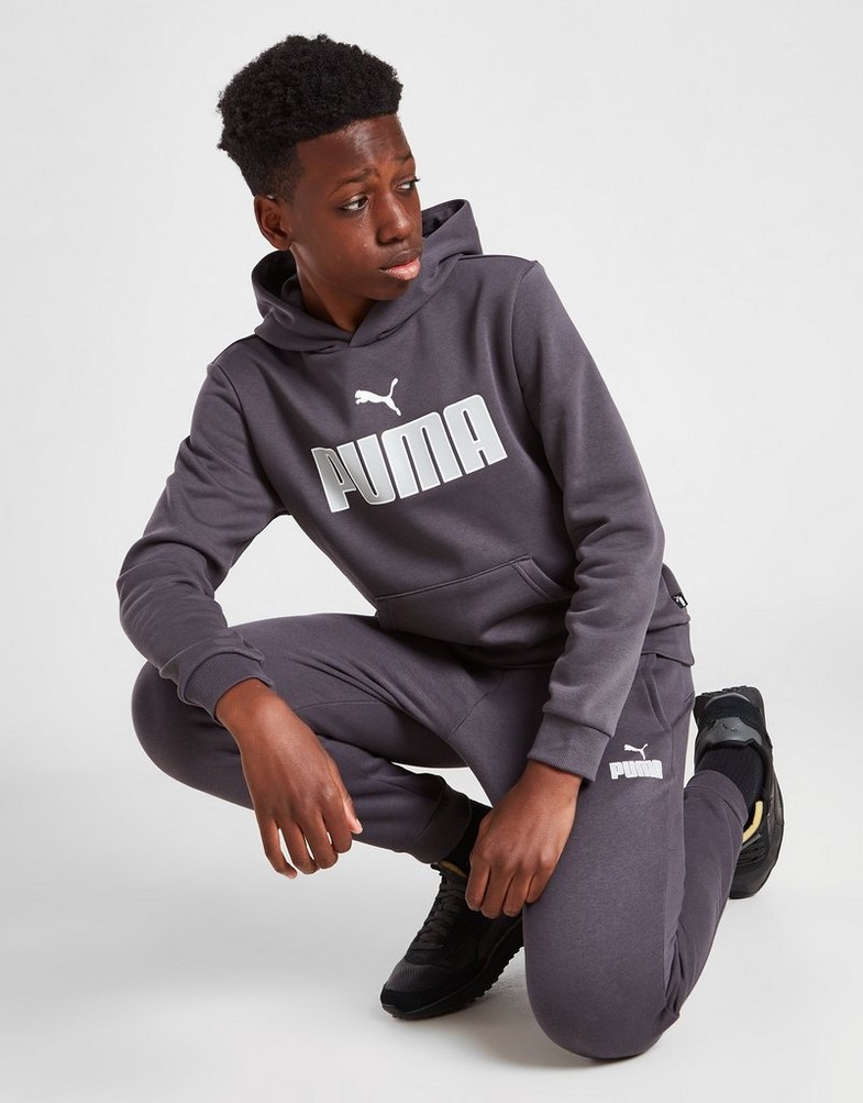 Puma core discount logo hoodie junior