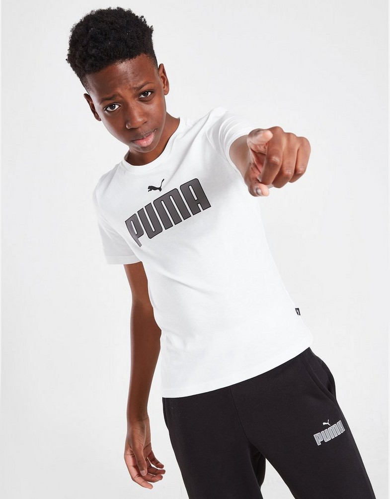 Tricou pentru copii PUMA TRICOU GRAPHIC TEE 67275802 Alb