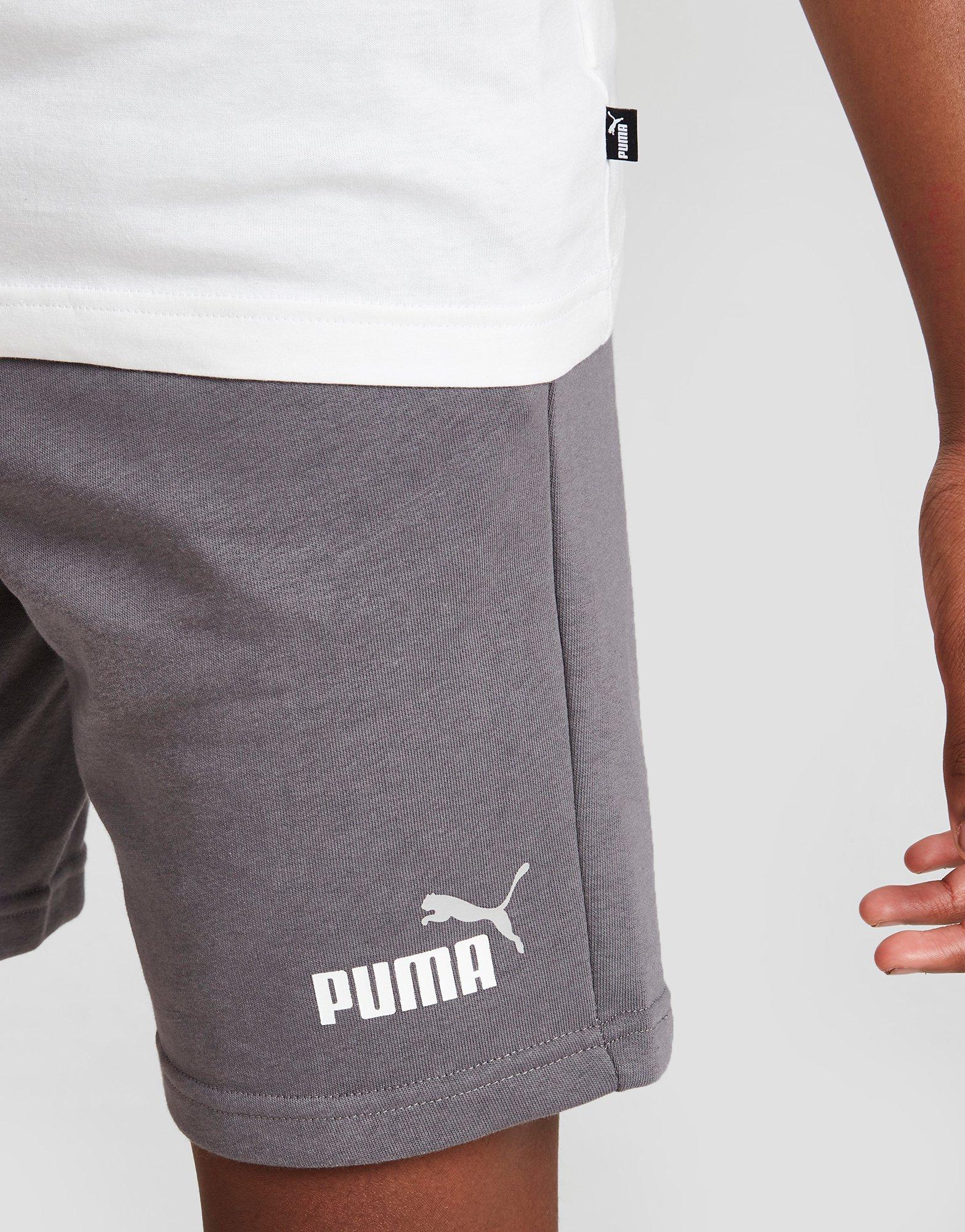 Detská tepláková súprava PUMA TRIČKO/SHORTS TS SET 67167002 Biela