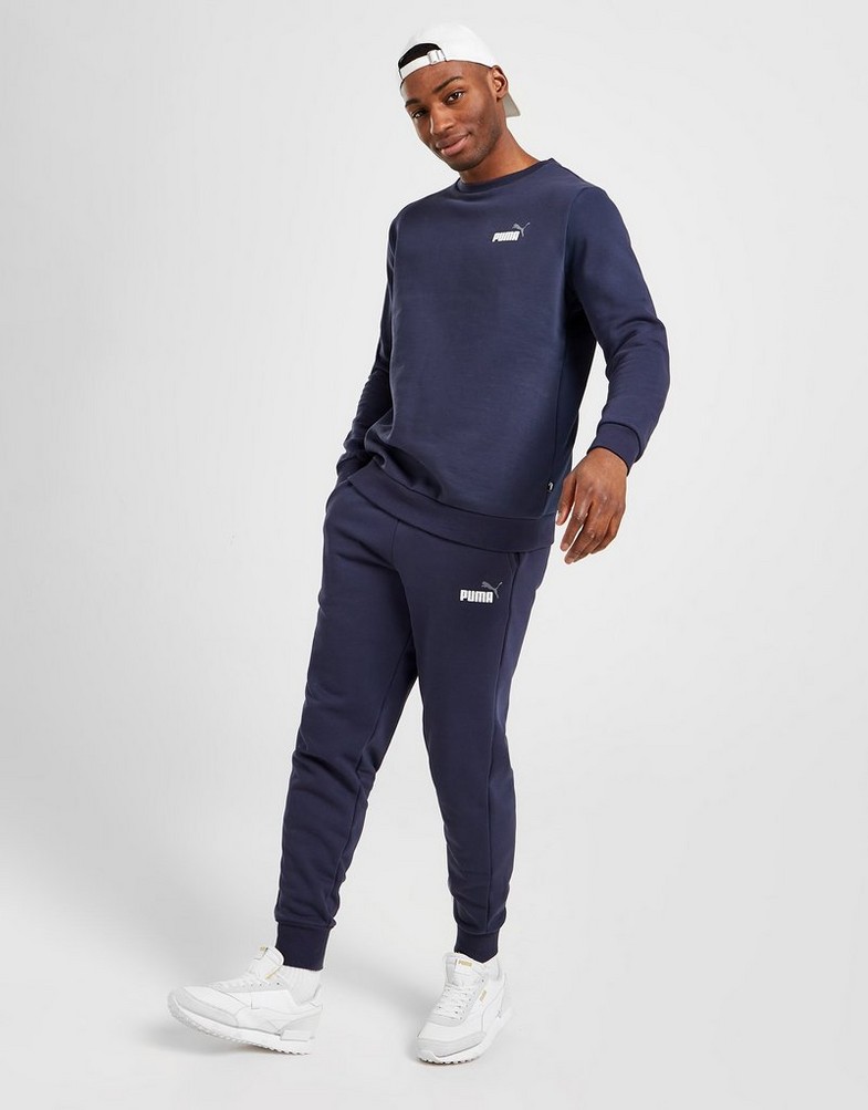 Puma core small logo crew sweatshirt hotsell