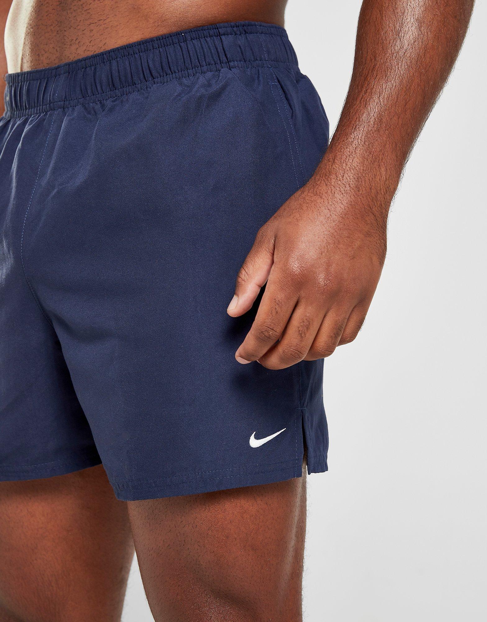 Pánske šortky NIKE SWIM ŠORTKY  ESSENTIAL 5" NESSA560-440 Tmavomodrá