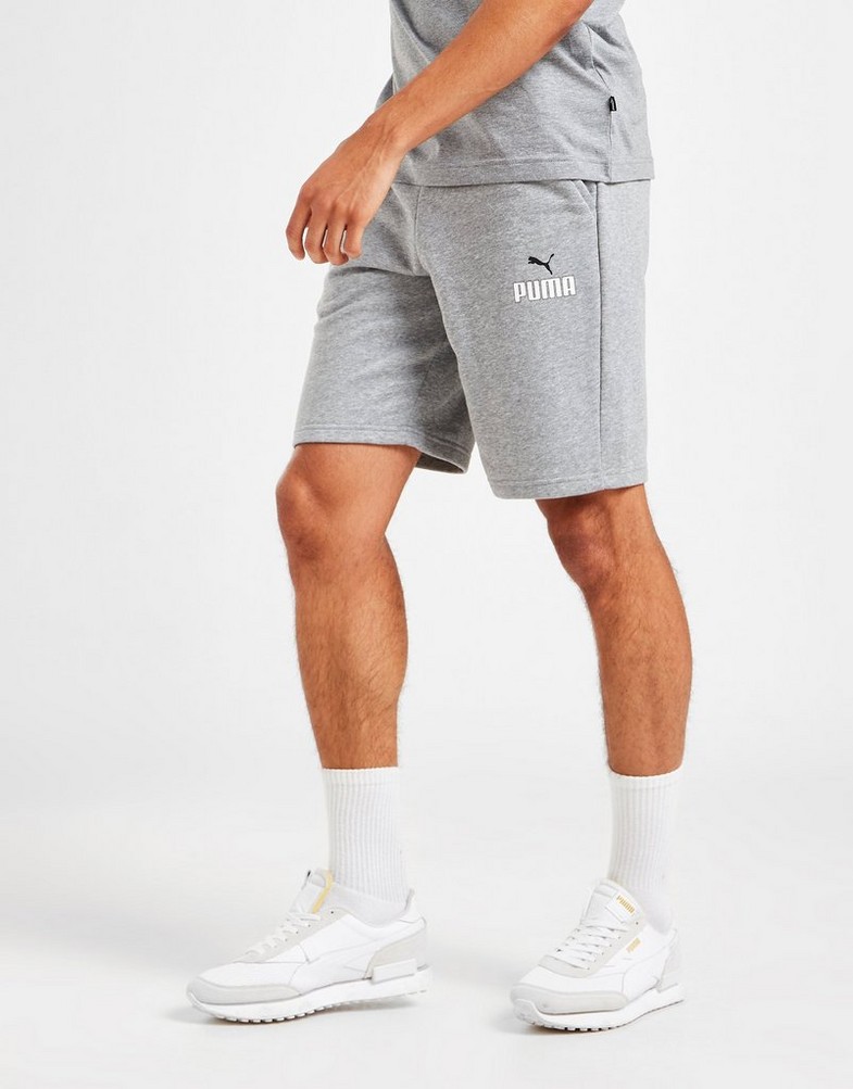 Krótkie spodenki, szorty męskie PUMA NEW LOGO SHORTS 67199303 Szary