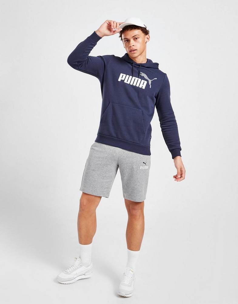 Krótkie spodenki, szorty męskie PUMA NEW LOGO SHORTS 67199303 Szary