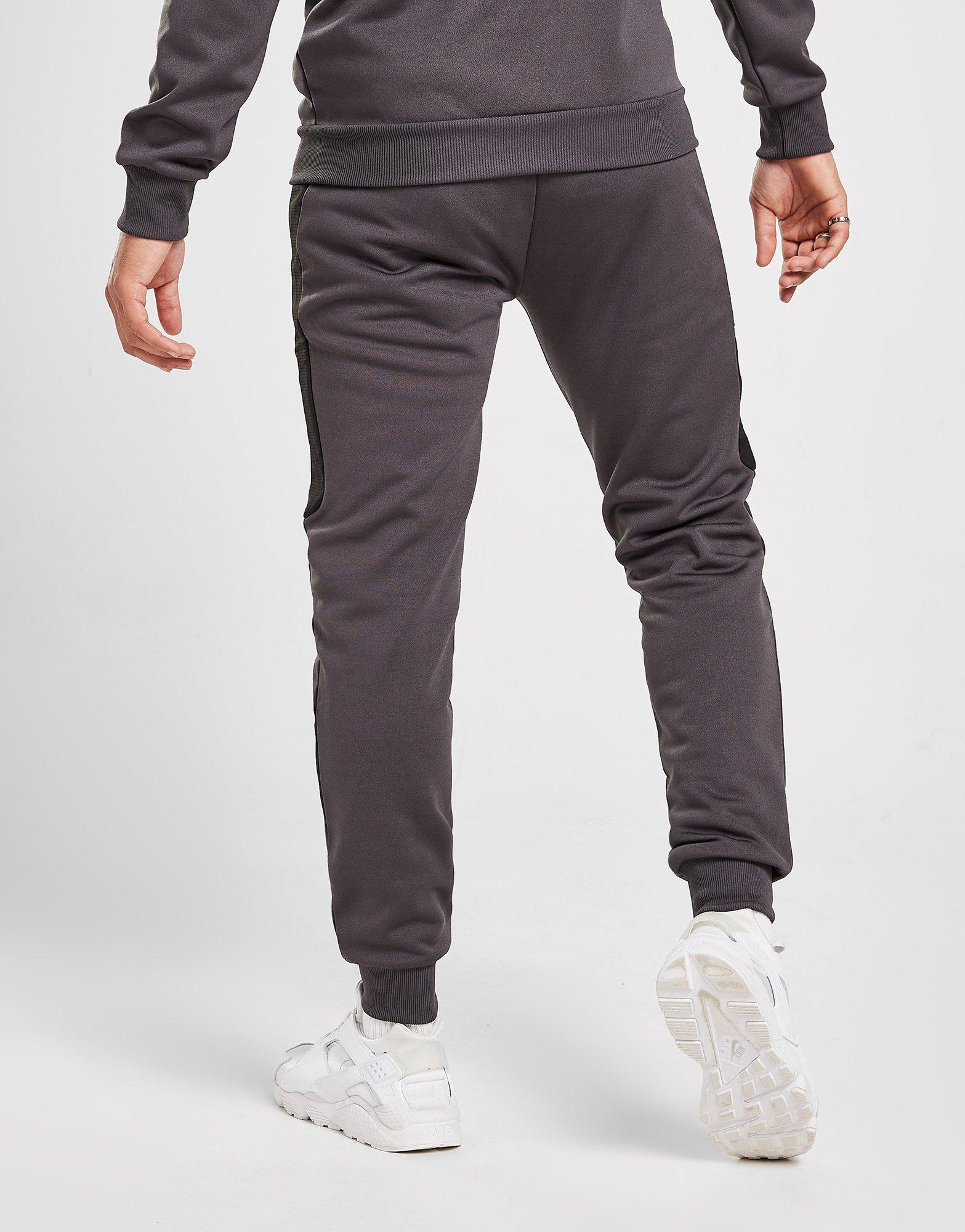 Pánske nohavice MCKENZIE DUKE POLY TRACK PANTS  MCKTM14980 Sivá