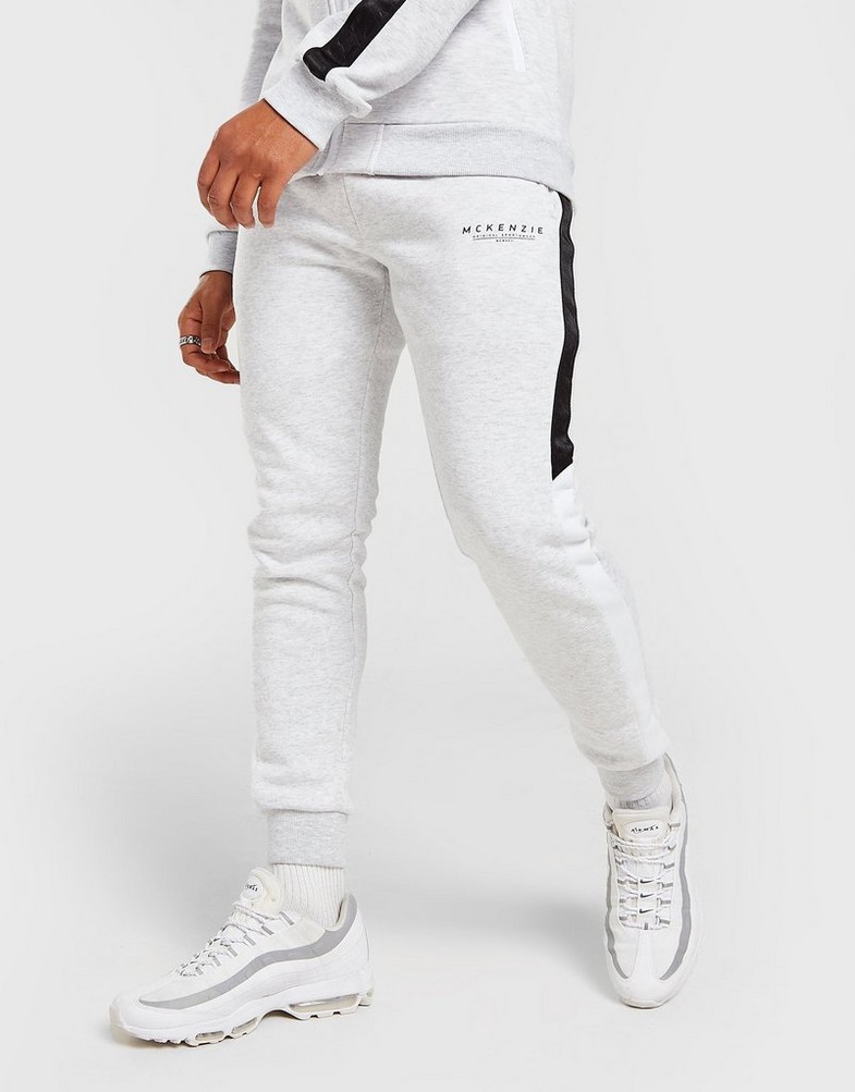 Pánske nohavice MCKENZIE NOHAVICE  EMMET FLEECE JOGGERS MCKTM14910 Sivá