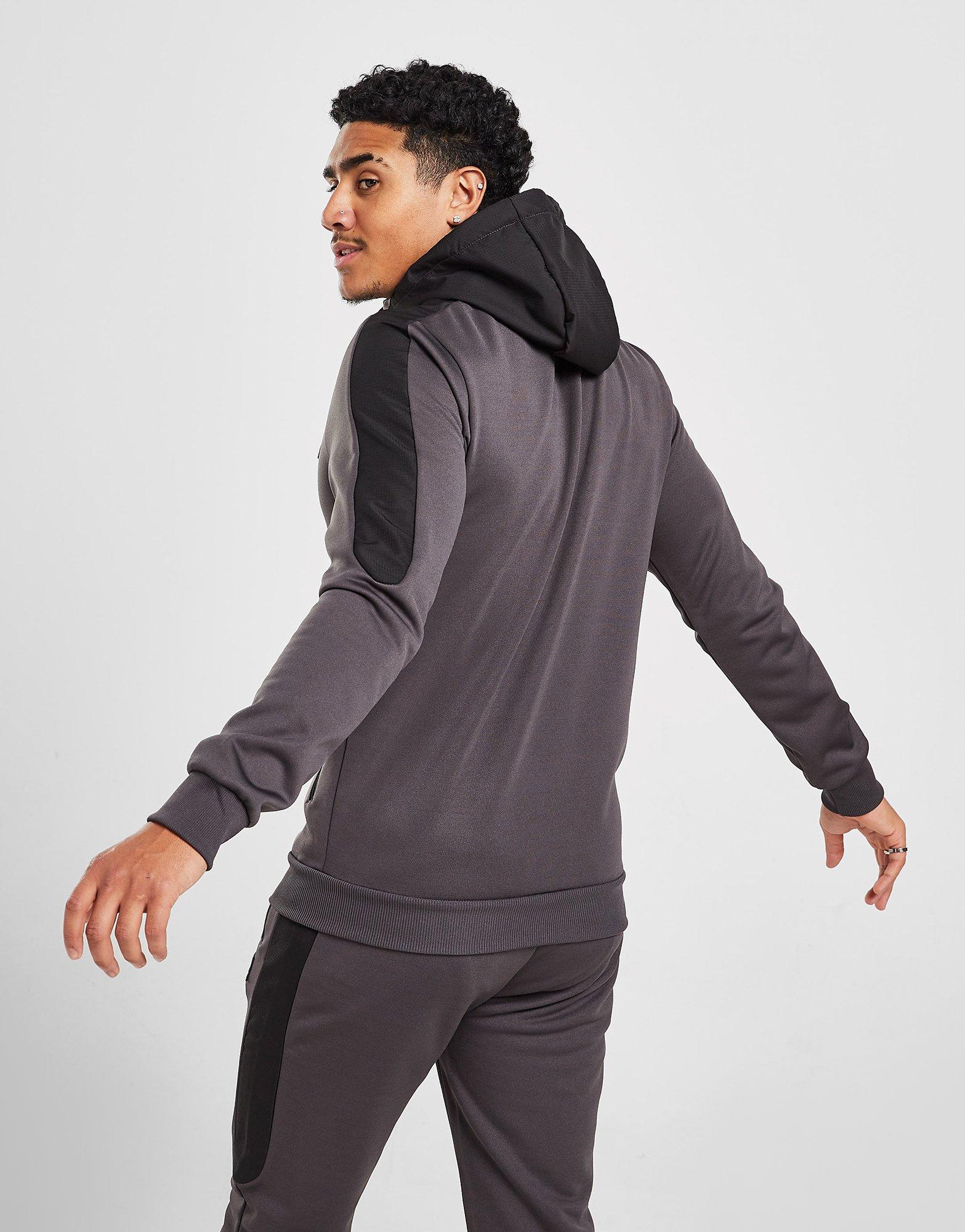 Мъжка блуза MCKENZIE СУИТЧЪР С КАЧУЛКА DUKE POLY FULL MCKTM14977 Сив