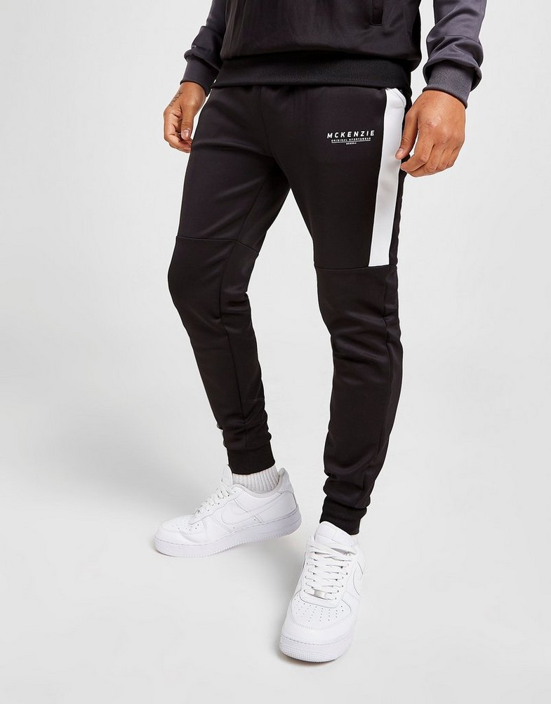 Komplet dresowy męski MCKENZIE DRES EXILE 1/4 ZIP POLY TRACKSUIT MCKTM15144 Czarny