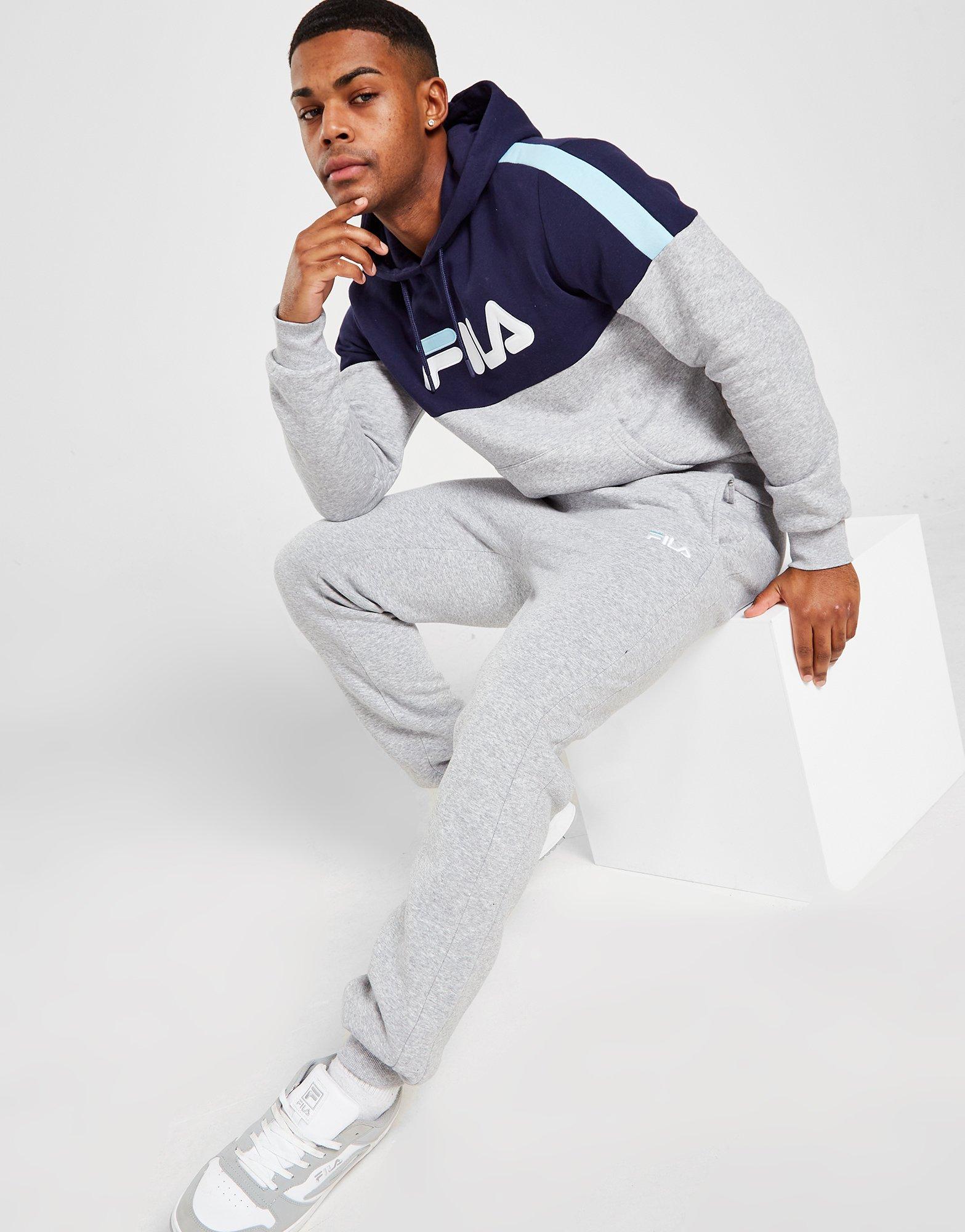 Pánske nohavice FILA NOHAVICE  GALLINARI JOGGERS SS22JDM006GRY Sivá