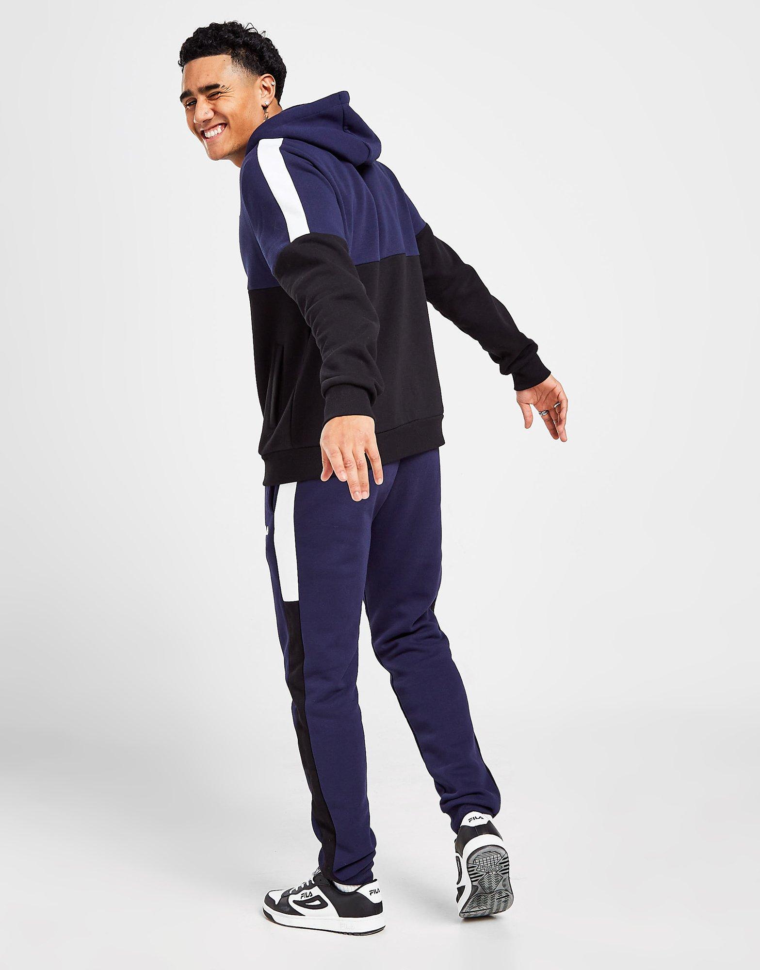 Trening pentru bărbați FILA TRENING RAGUSA TRACKSUIT SS22JDM022 Negru