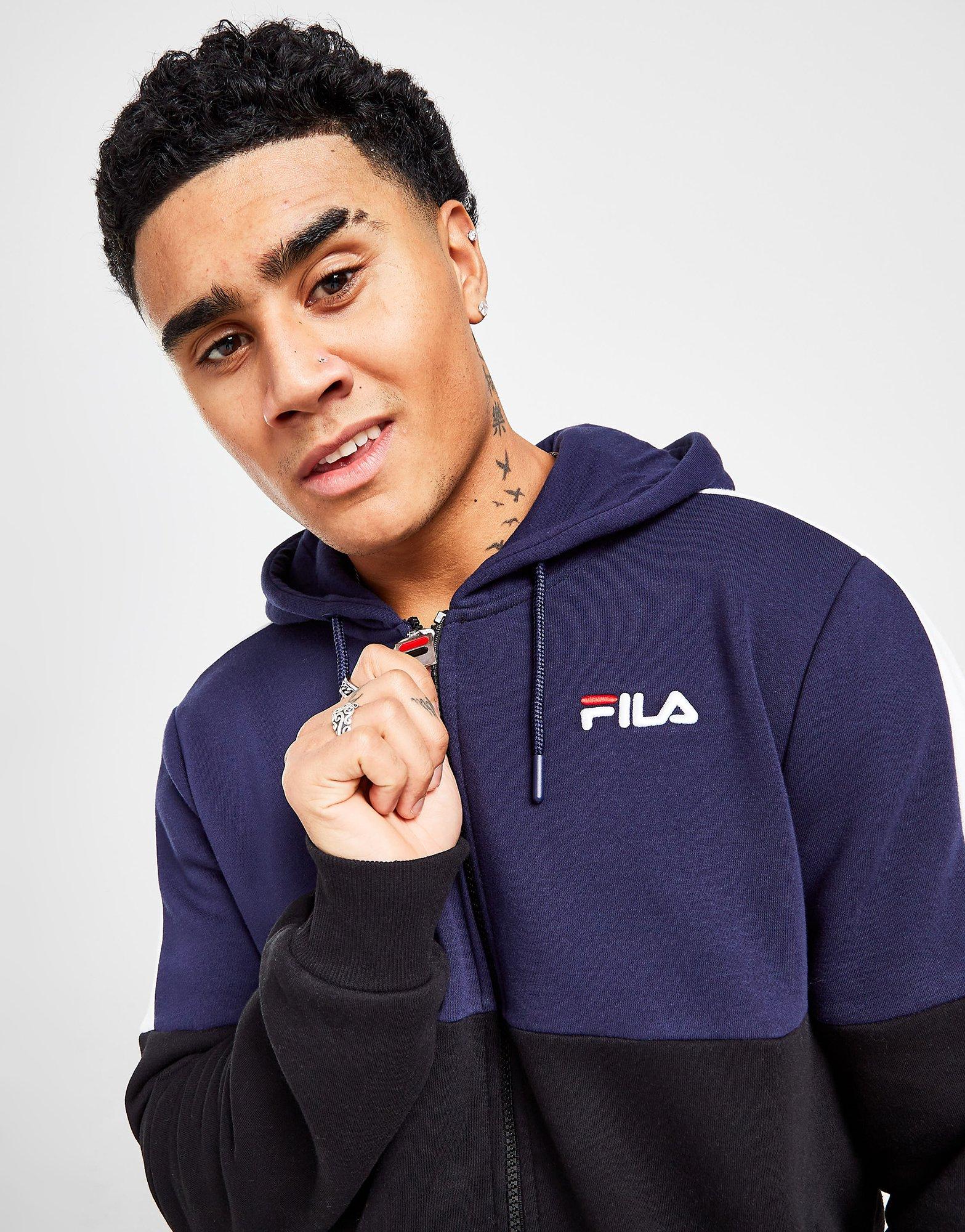 Trening pentru bărbați FILA TRENING RAGUSA TRACKSUIT SS22JDM022 Negru