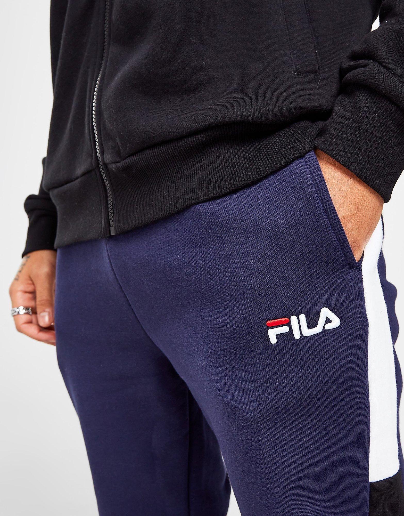 Trening pentru bărbați FILA TRENING RAGUSA TRACKSUIT SS22JDM022 Negru