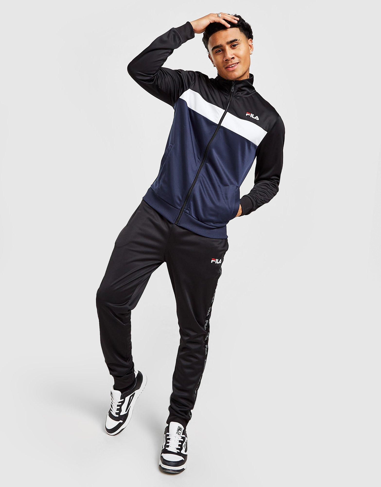 Pánska mikina FILA MIKINA PRIMUS TRACK TOP SS22JDM019 Tmavomodrá