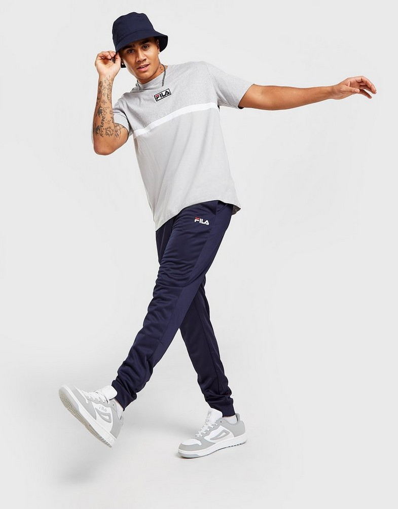 Pánske nohavice FILA NOHAVICE  PRIMUS TRACK PANTS SS22JDM020 Tmavomodrá