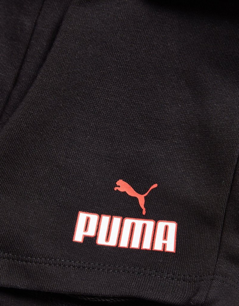 Detská tepláková súprava PUMA CORE TRIČKO/SHORTS SET INFANT  67142211 Červená
