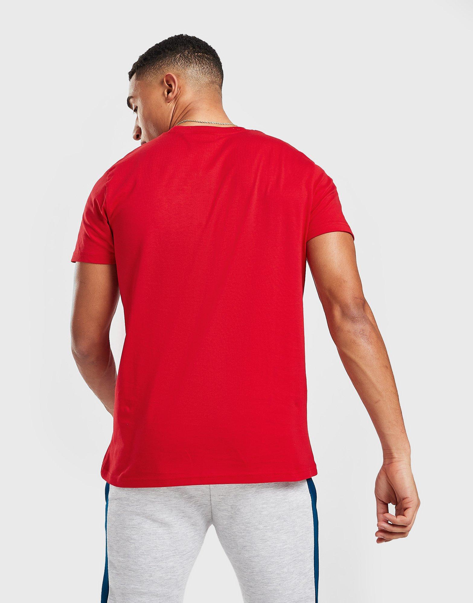 Férfi póló McKENZIE PÓLÓ YAEL PÓLÓ MCKTM15164 Piros