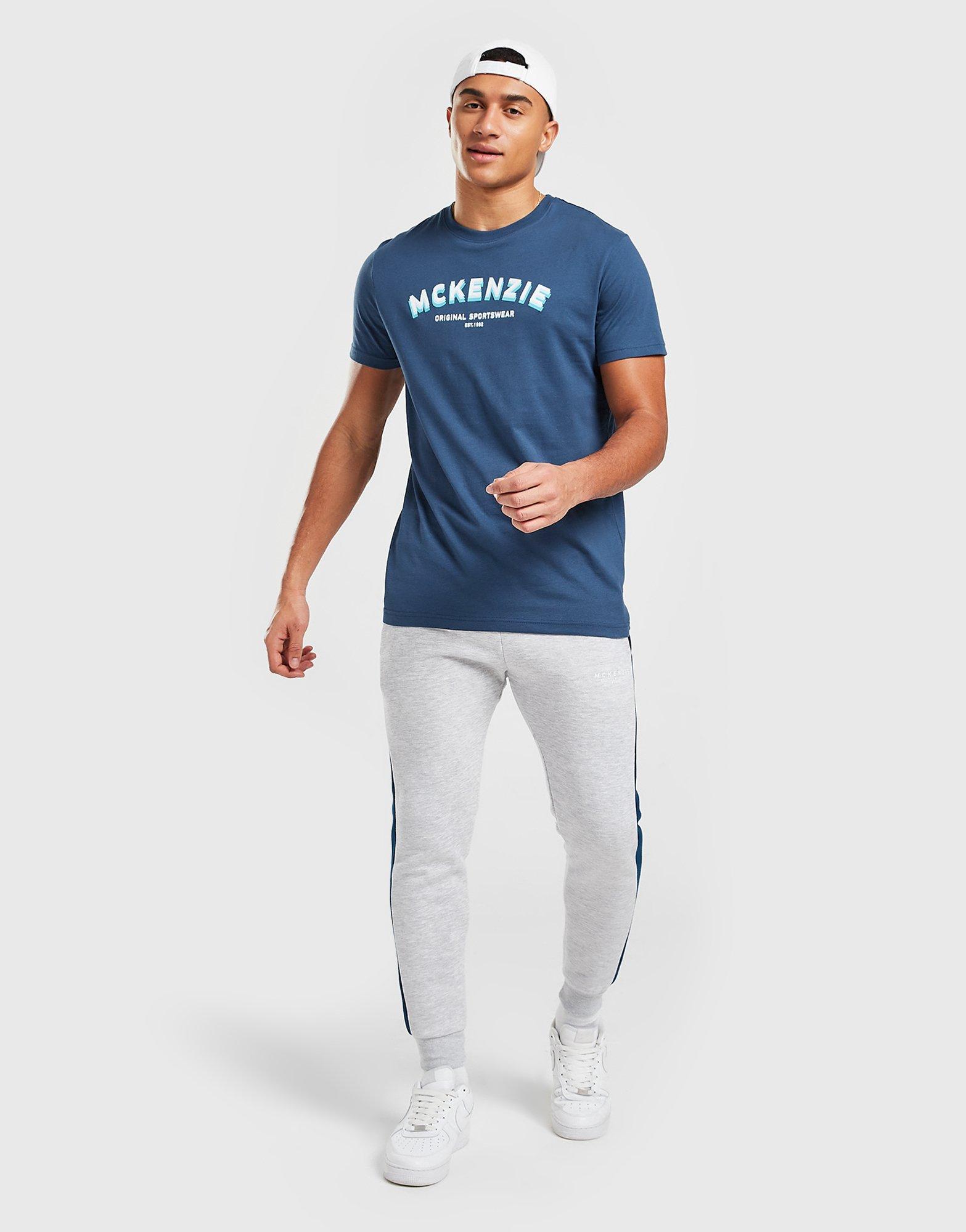 Pánske tričko MCKENZIE TRIČKO YAEL TRIČKO MCKTM15164 Tmavomodrá