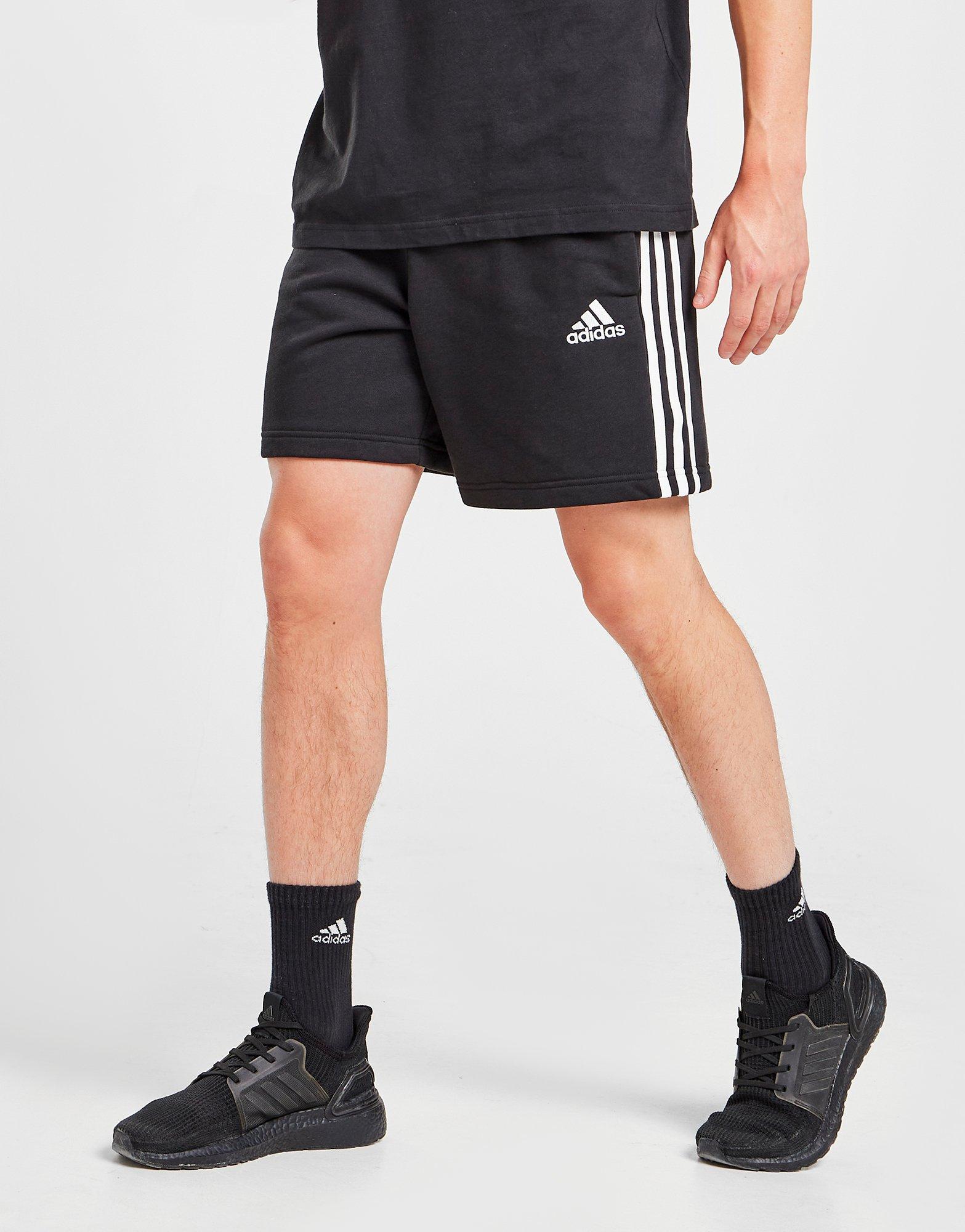 Pánske šortky ADIDAS ŠORTKY  M 3S FT GK9597 Čierna