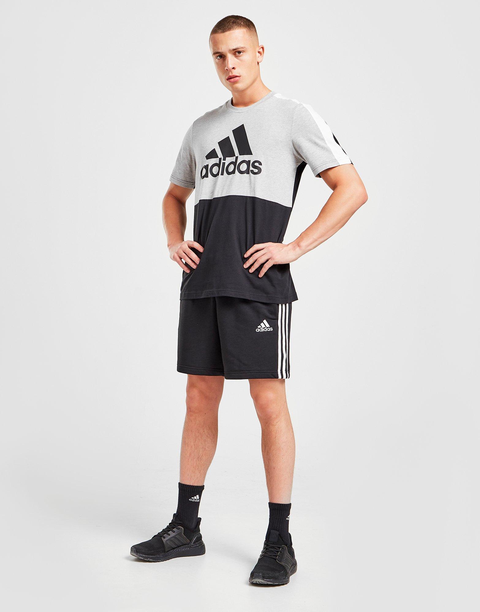 Pánske šortky ADIDAS ŠORTKY  M 3S FT GK9597 Čierna
