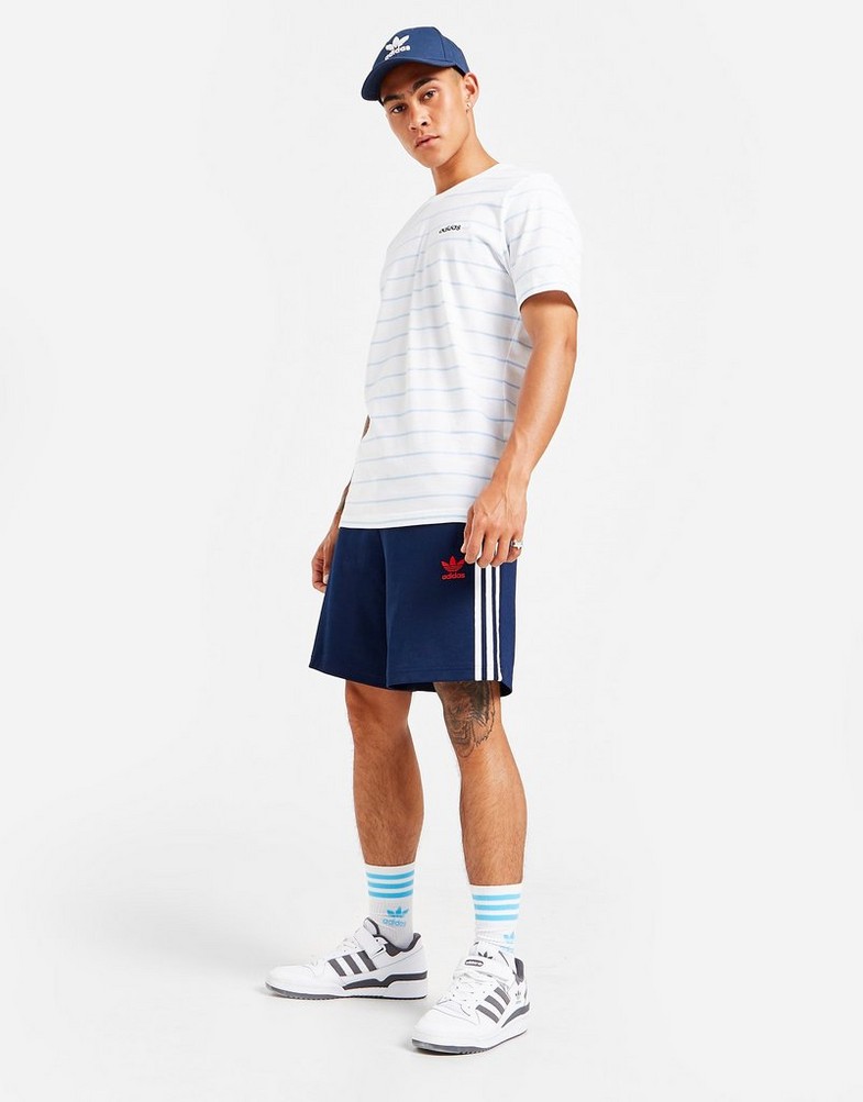 Pánske šortky ADIDAS SS SHORTS  HM8262 Tmavomodrá