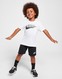 JORDAN DOUBLE SWOOSH T SHIRT/SHORTS SET CHILDREN