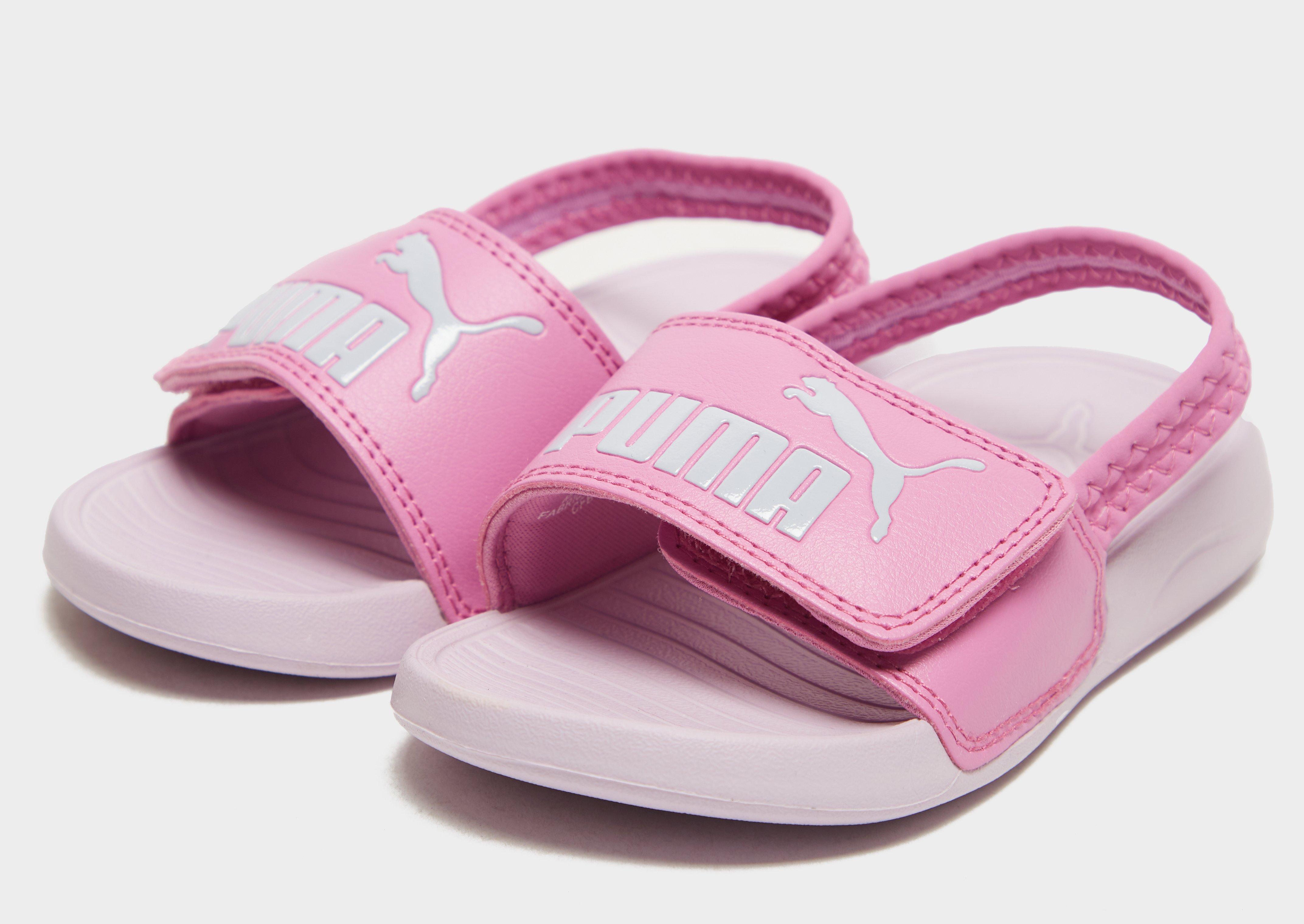 Detské Šľapky PUMA POPCAT STRAP  37386212 Ružová
