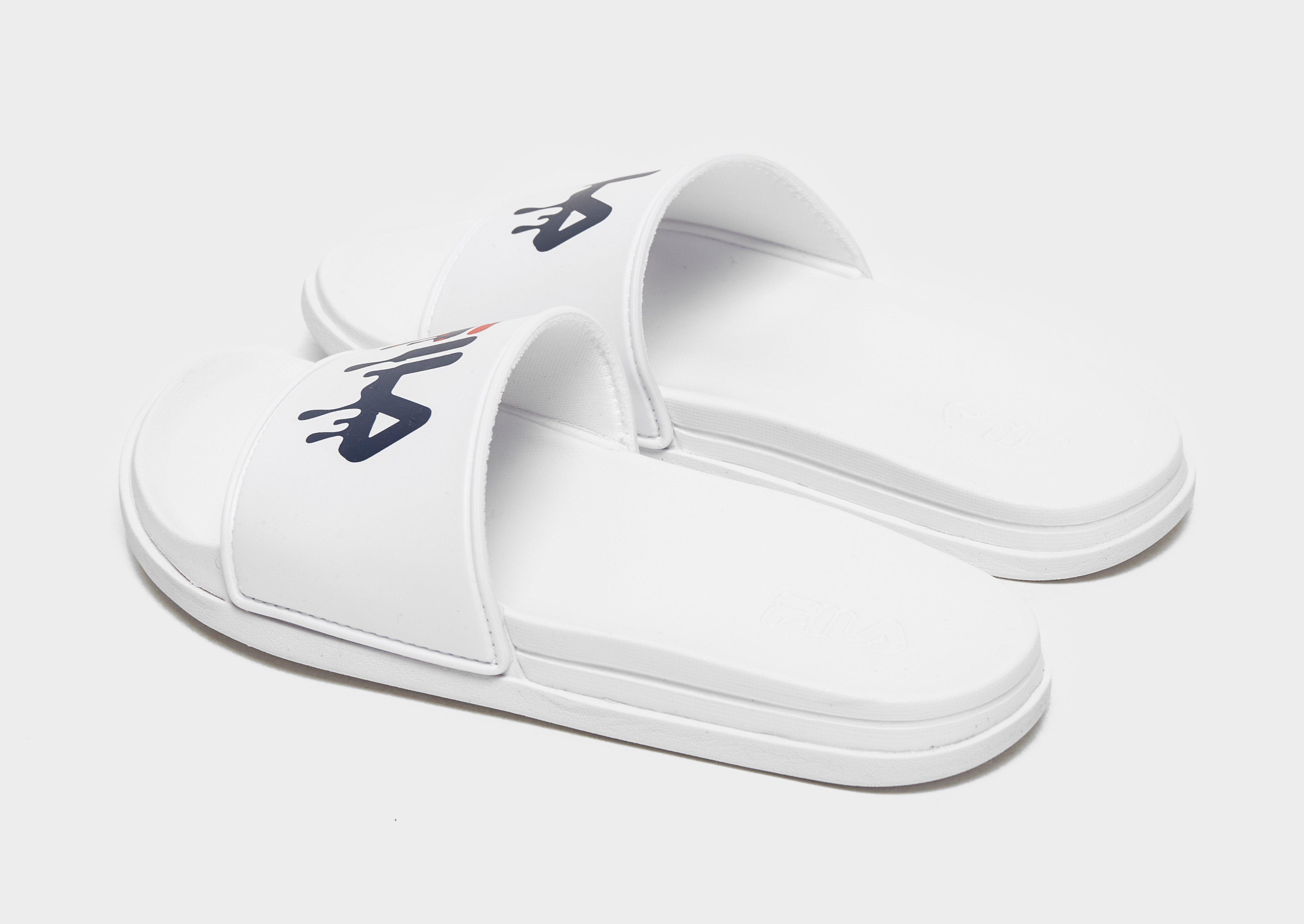 Šlepetės vaikams FILA DRIFTER LUX DRIP SLIDES  3SM01719125 Balta