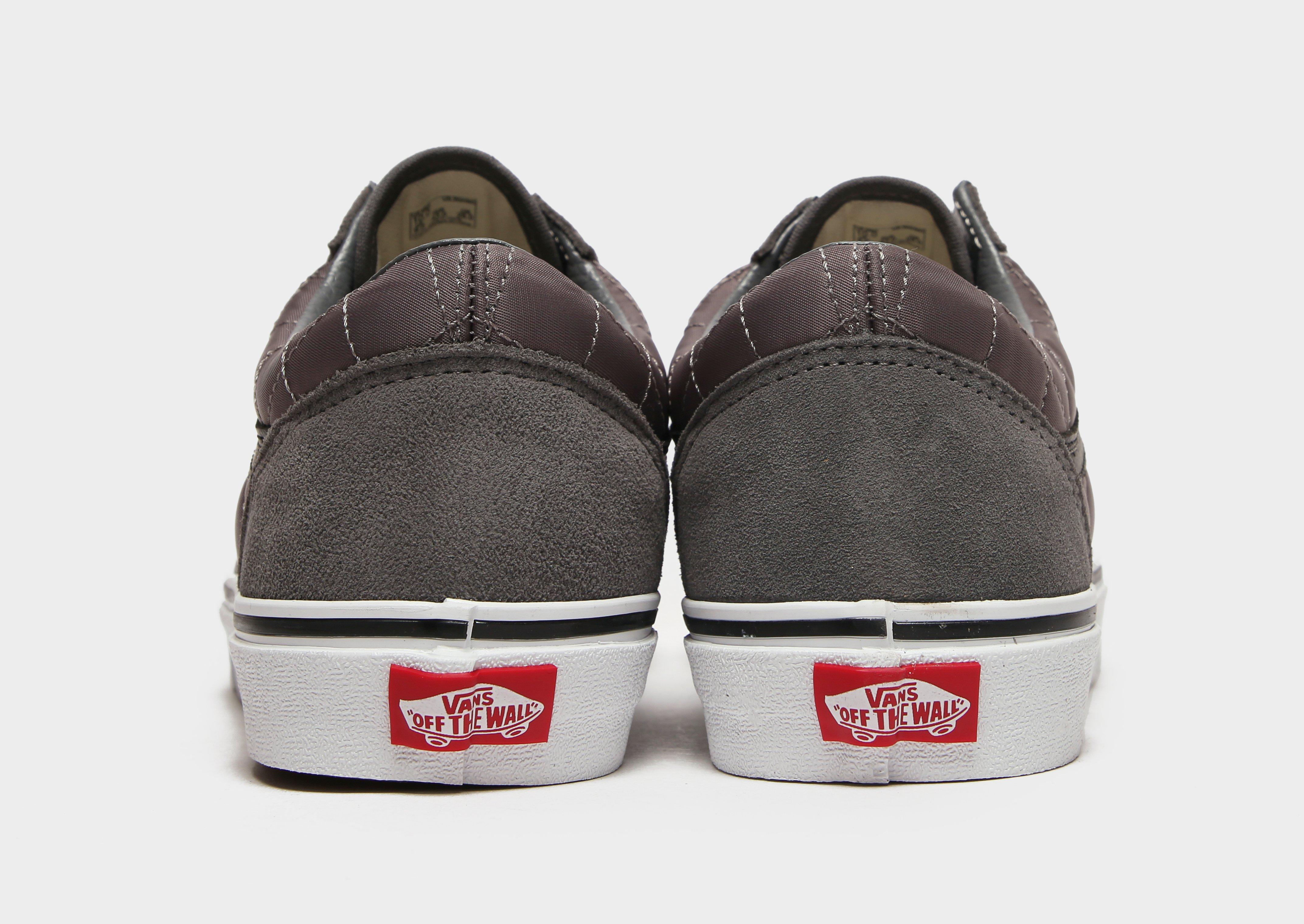 Pánske topánky skate VANS OLD SKOOL QUILTED VN0A7Q2J1N6 Sivá